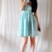SALE Mint Chocolate Chip Sweet Heart Neckline Dress - Peek-A-Boo Key Hole - Cut Out - S