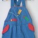 VTG blue corduroy overalls