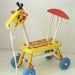 VTG Playskool wooden ride on giraffe 1966