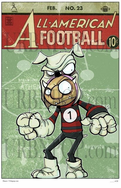 URBNPOP- Limited Edition- Hairy Dog Georgia Print