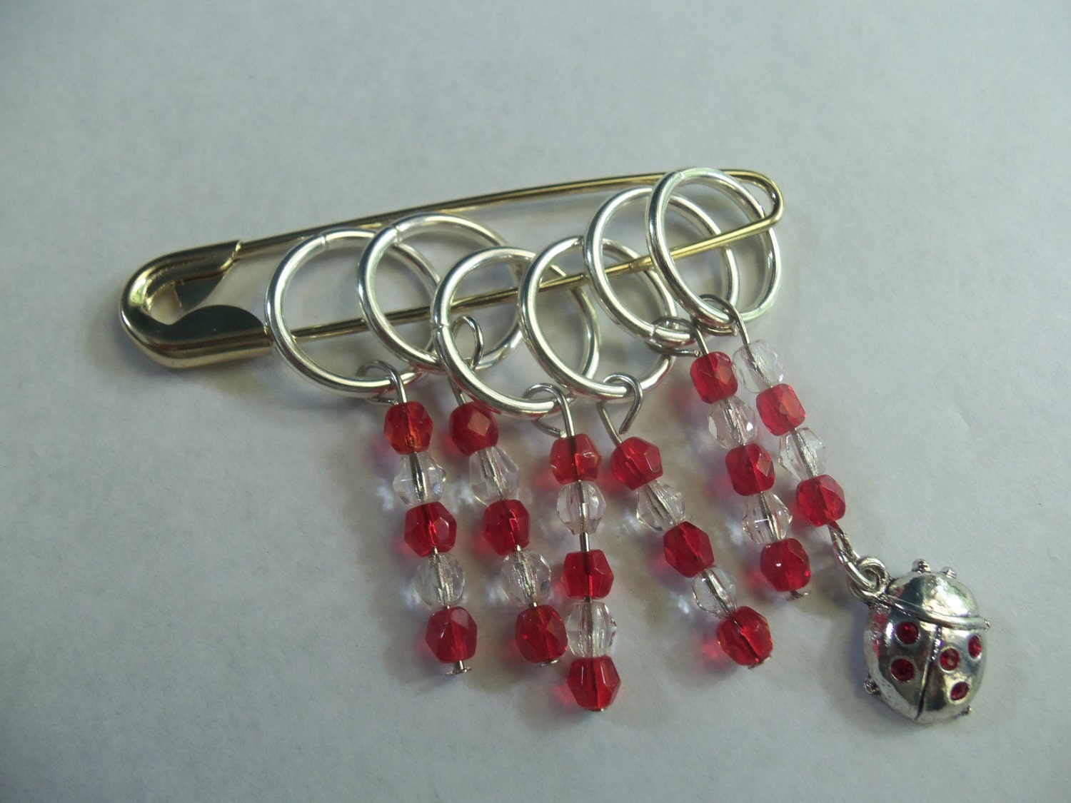 STITCH MARKERS - set FIVE