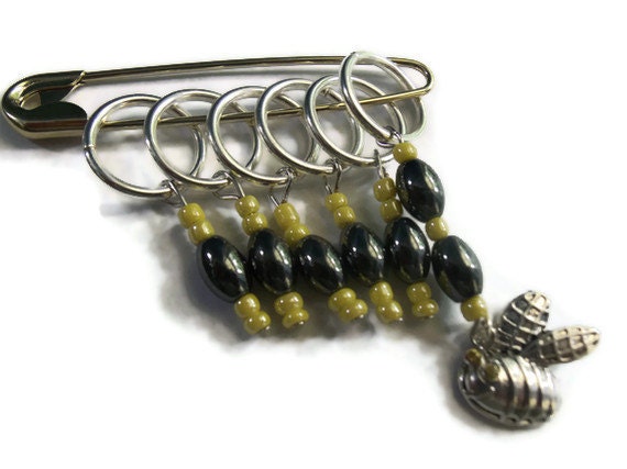 STITCH MARKERS - set THREE