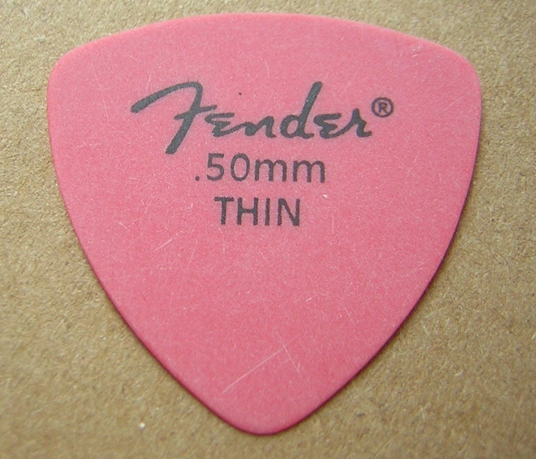 Pink Guitar Pick