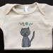 Organic Cotton Kitty Cat Onesie