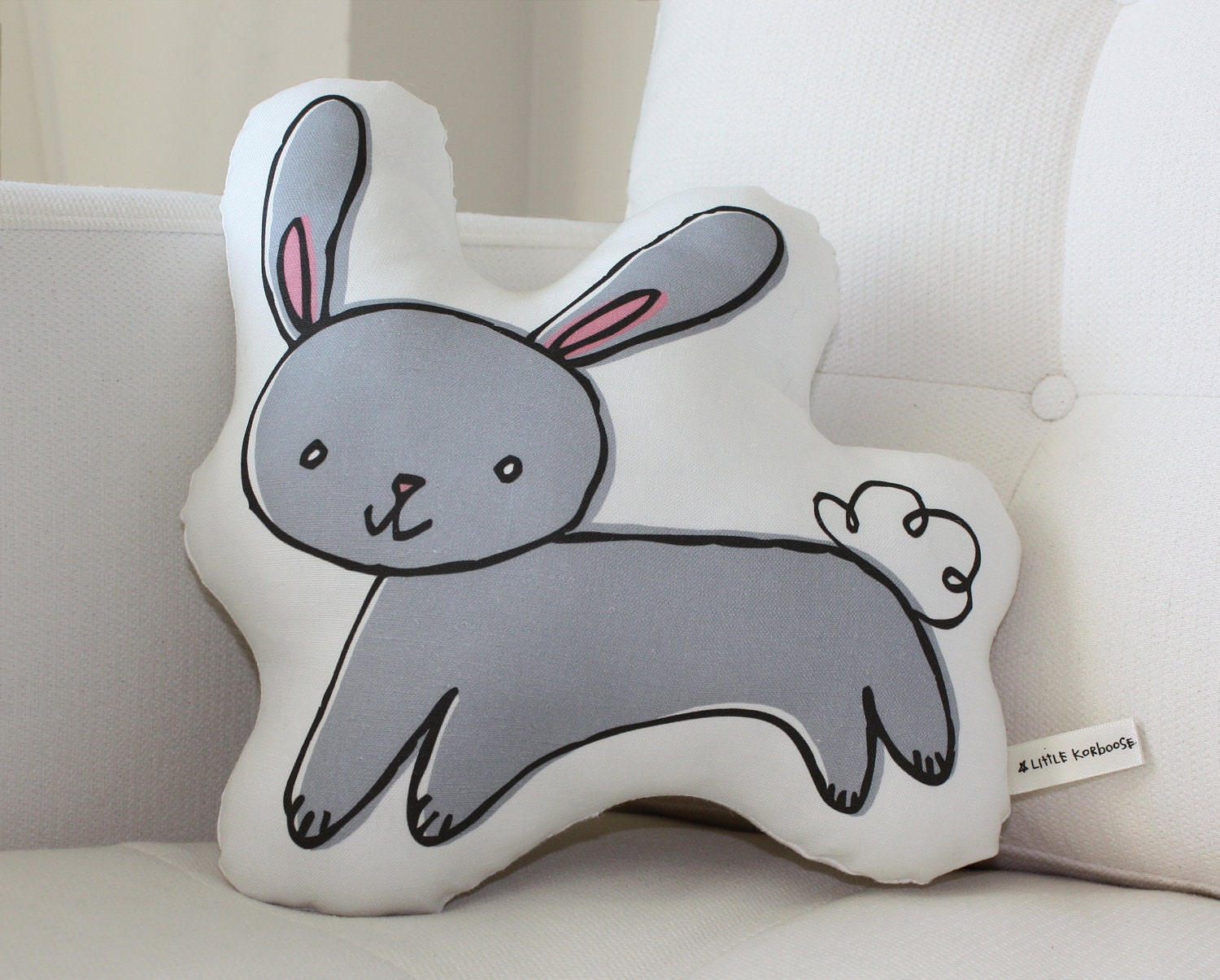 Bunny Pillow / Easter Bunny Pillow / Spring Pillow
