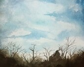 Original Watercolor Landscape