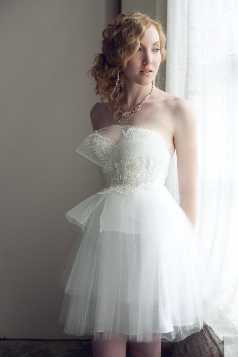 Queen for a Day Tulle Wedding Dress