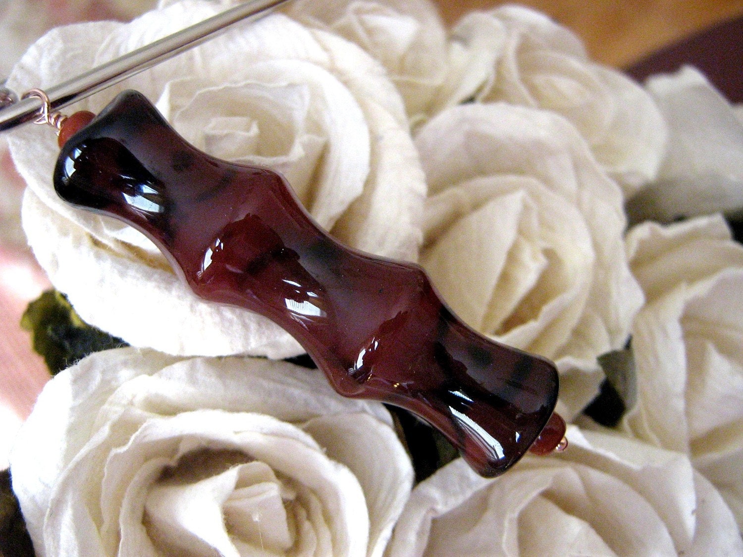 Shawl Pin - Toffee Roll