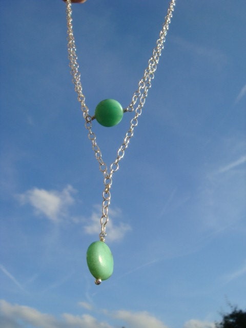 May Chrysoprase Necklace