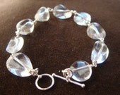 Chunky Clear Quartz Bracelet