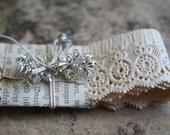 vintage 1930's german paper lace