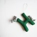 Reserved by teta289. Initials. Felt Decoration Room Decor, wall hanging.