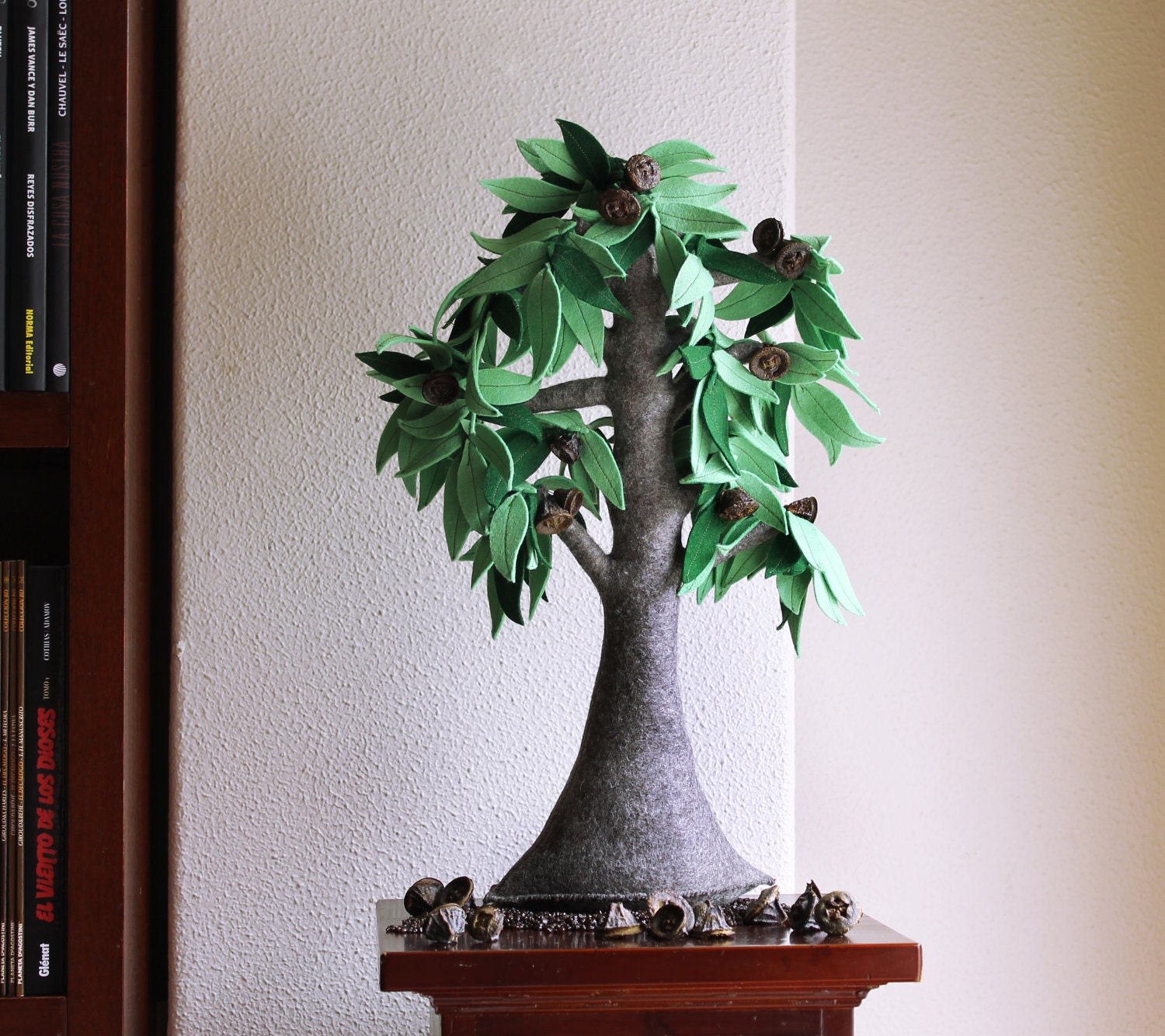 Eucaliptus Tree - Felt Tree. Home decor.