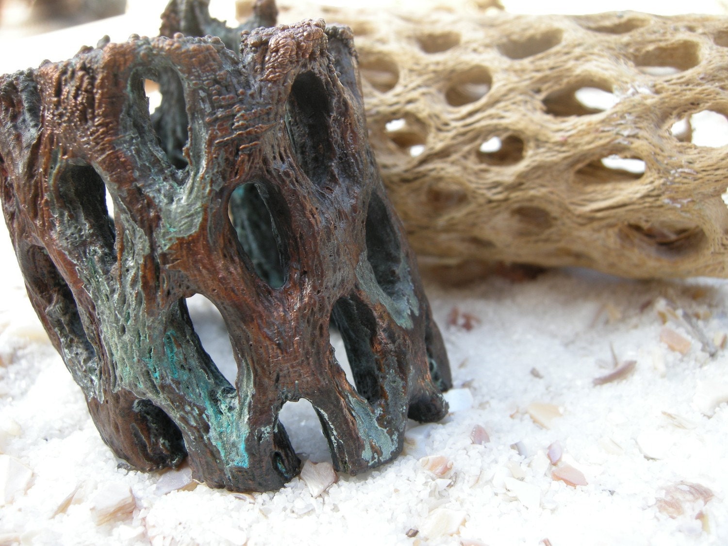Cactus Branch - Copper Electroformed