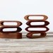 Set of Teak Napkin Holders