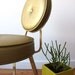 Hollywood Regency Brass Vanity Seat