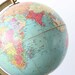 Vintage Atomic Colorful Globe