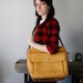 VINTAGE Samsonite Mustard Yellow Messenger Bag Pick Your Poison