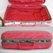 Samsonite Suitcase VINTAGE Hot Pink Orange Mottled Luggage Pick Your Poison