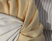 Linen Twirl Pillow - size 12" x 12"