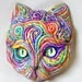 Cosmic Cat Sculpture