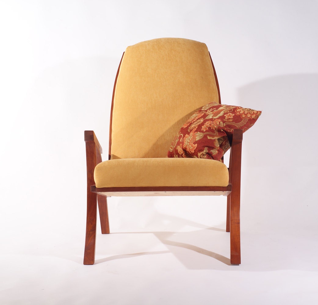 Arm Chair Fluidity In Leather