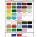 BIG Fluffy Clouds - Cloud Decals - Set of Five BIG Vinyl Wall Decals - Your Choice of Color