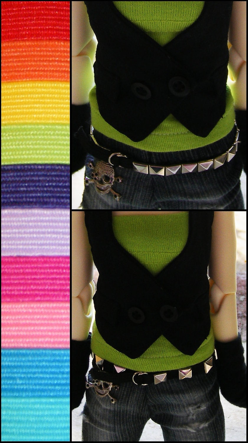 you pick. custom msd studded belt.