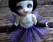 purple & black pkf/lati yellow/monster high tutu.