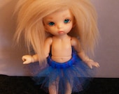 blue & purple pukipuki  tutu.