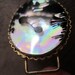 RESERVED Stunning Buckle Silhouettes over Mother of Pearl