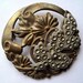 Vintage Brooch - Victorian Brass