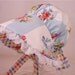 Child's Shabby Chic Rose Nosegay Bouquet Sun Bonnet with back neck protective flap