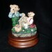 Dad and daughter music box.