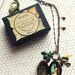 Hive and Honey Bee locket - Wearable Art Meluseena