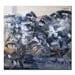 Large Black and White Abstract - 60x60 -5 feet - Original Painting by Andrada