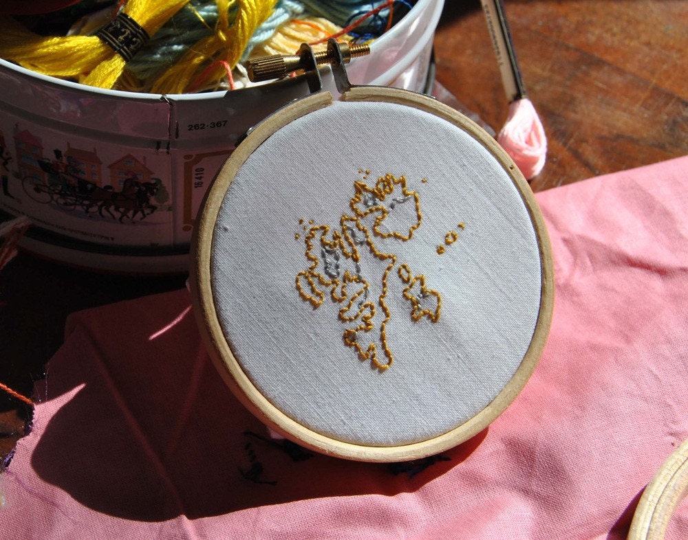 Svalbard - embroidery