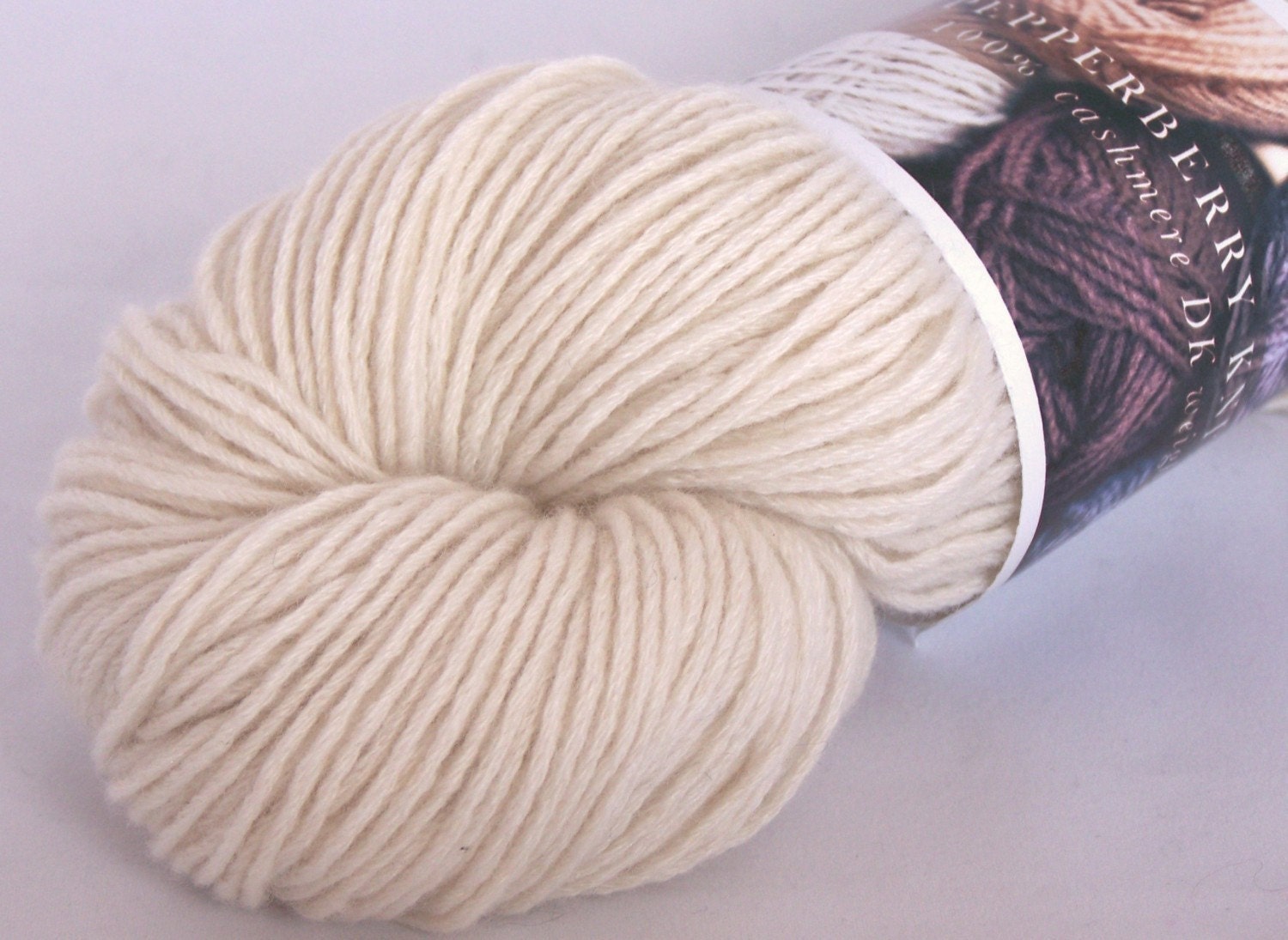 CASHMERE yarn 100 percent cashmere upcycled by PepperberryKnits