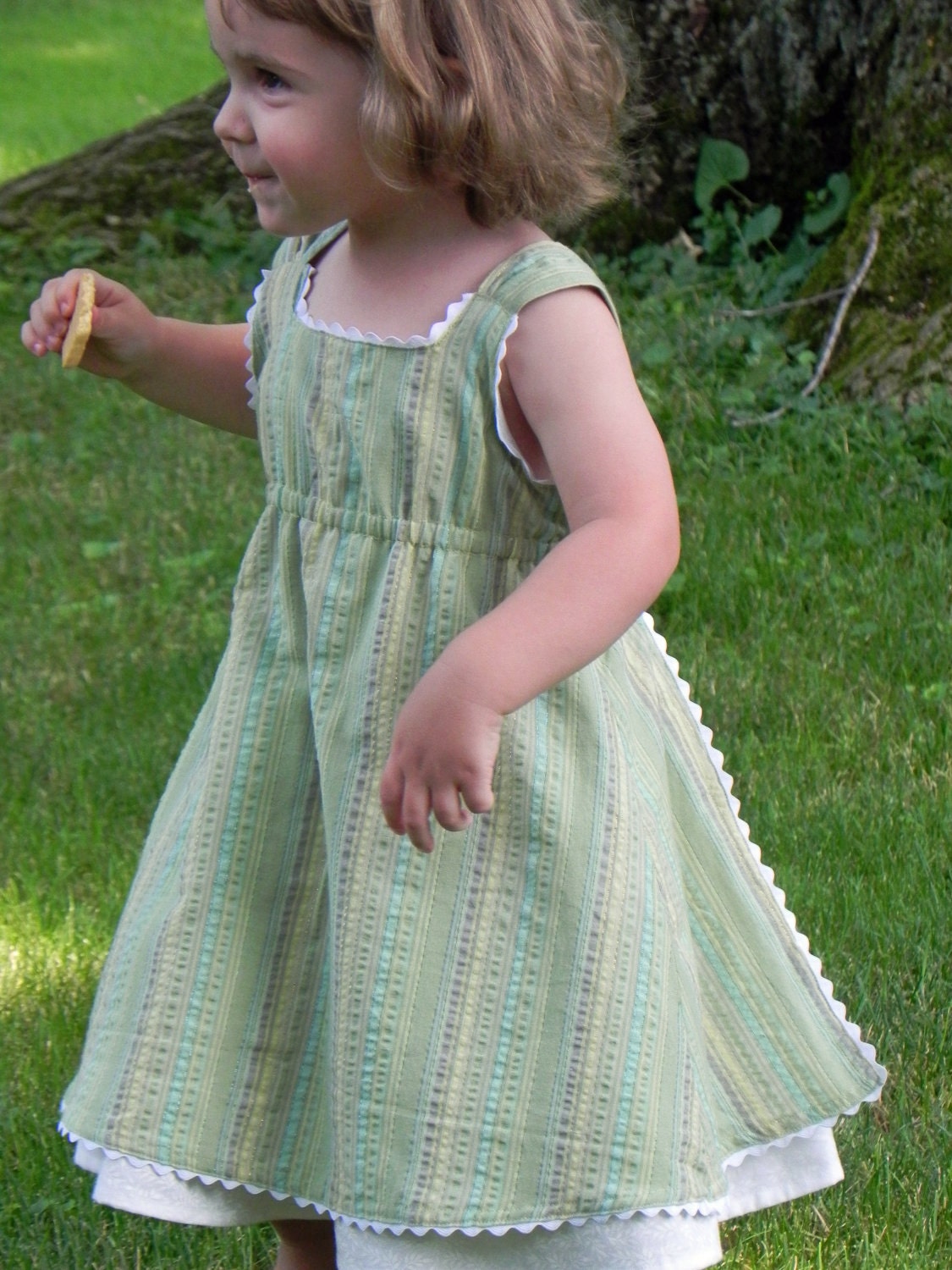 Girl's Green Sundress