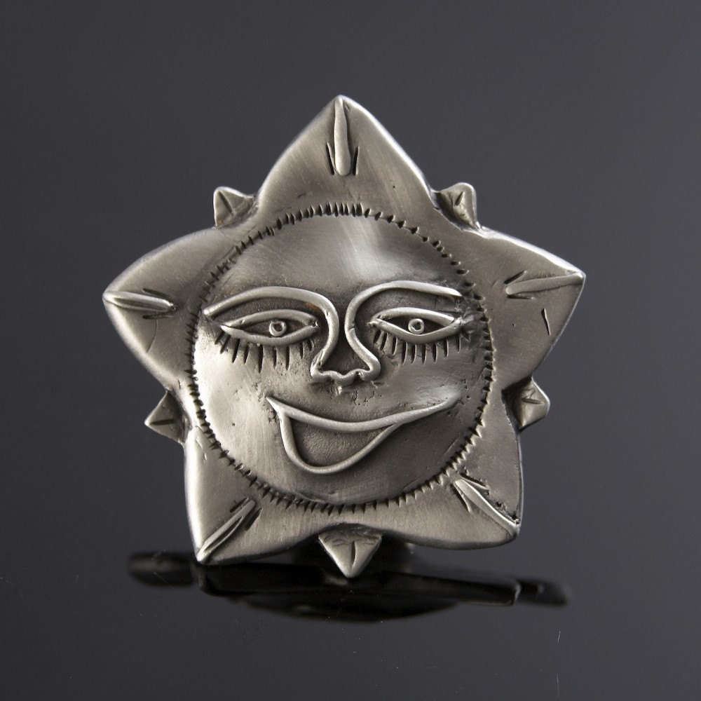 Sun Pewter Knob