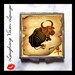Zodiac Compact Mirror - Chinese Zodiac Ox - Pill Box - Astrology Horoscope - Year Of The Ox - Birthday Birth Sign - Pill Case