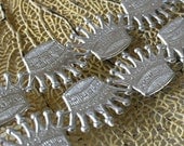 Dresden Trims Made In Germany 10 Silver Dresden Foil Crowns