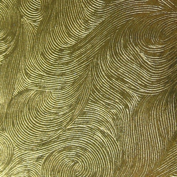 Gold Embossed Metallic Paper For Scrapbooking by 32NorthSupplies