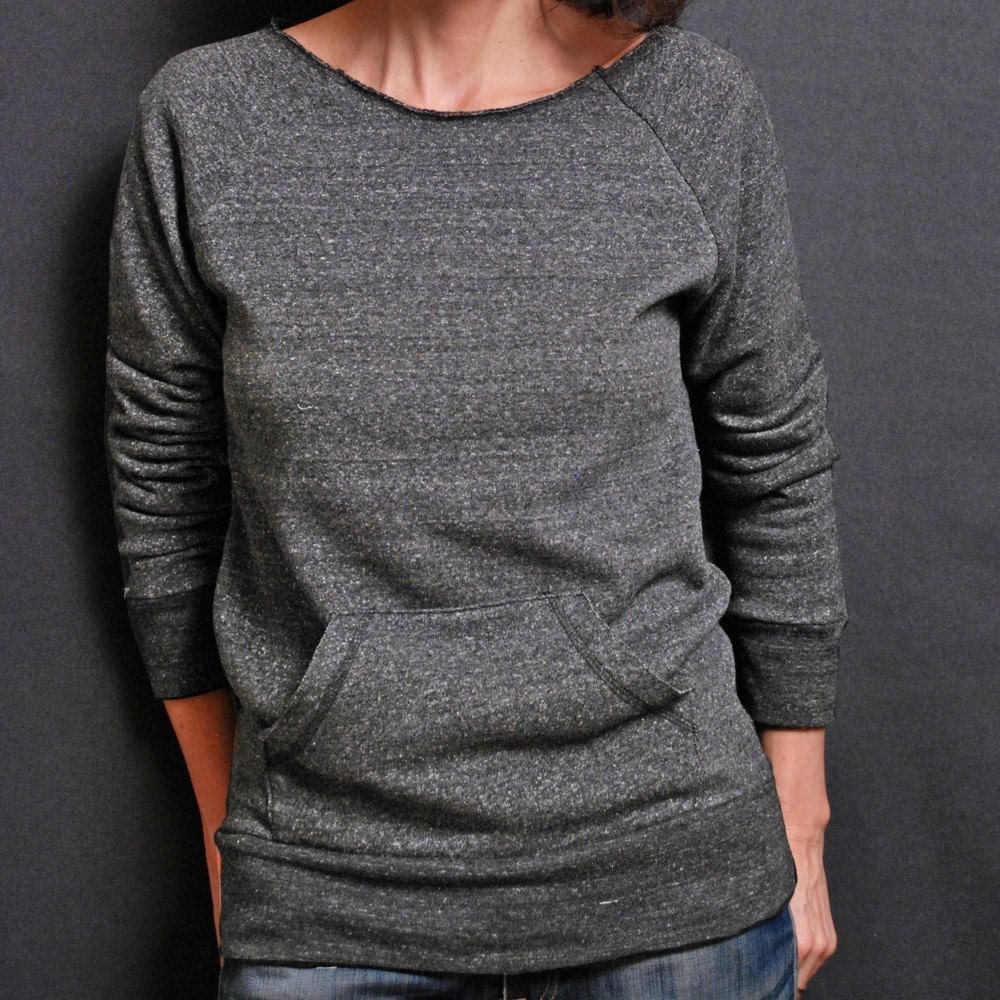 Heather Grey L/S Sweatshirt - Golden Owl
