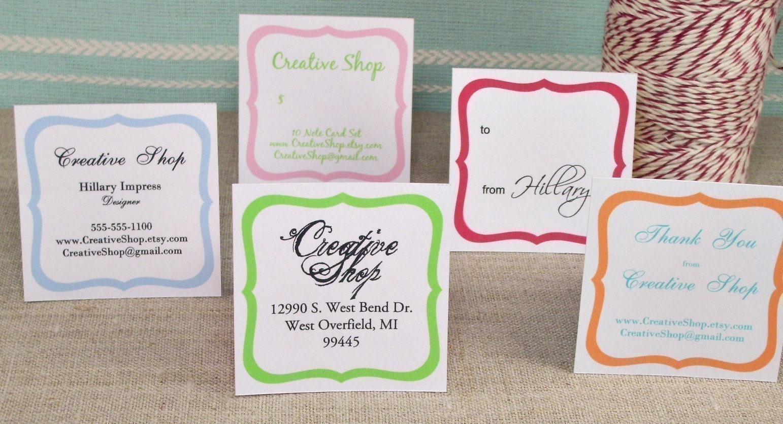 Address Label Borders