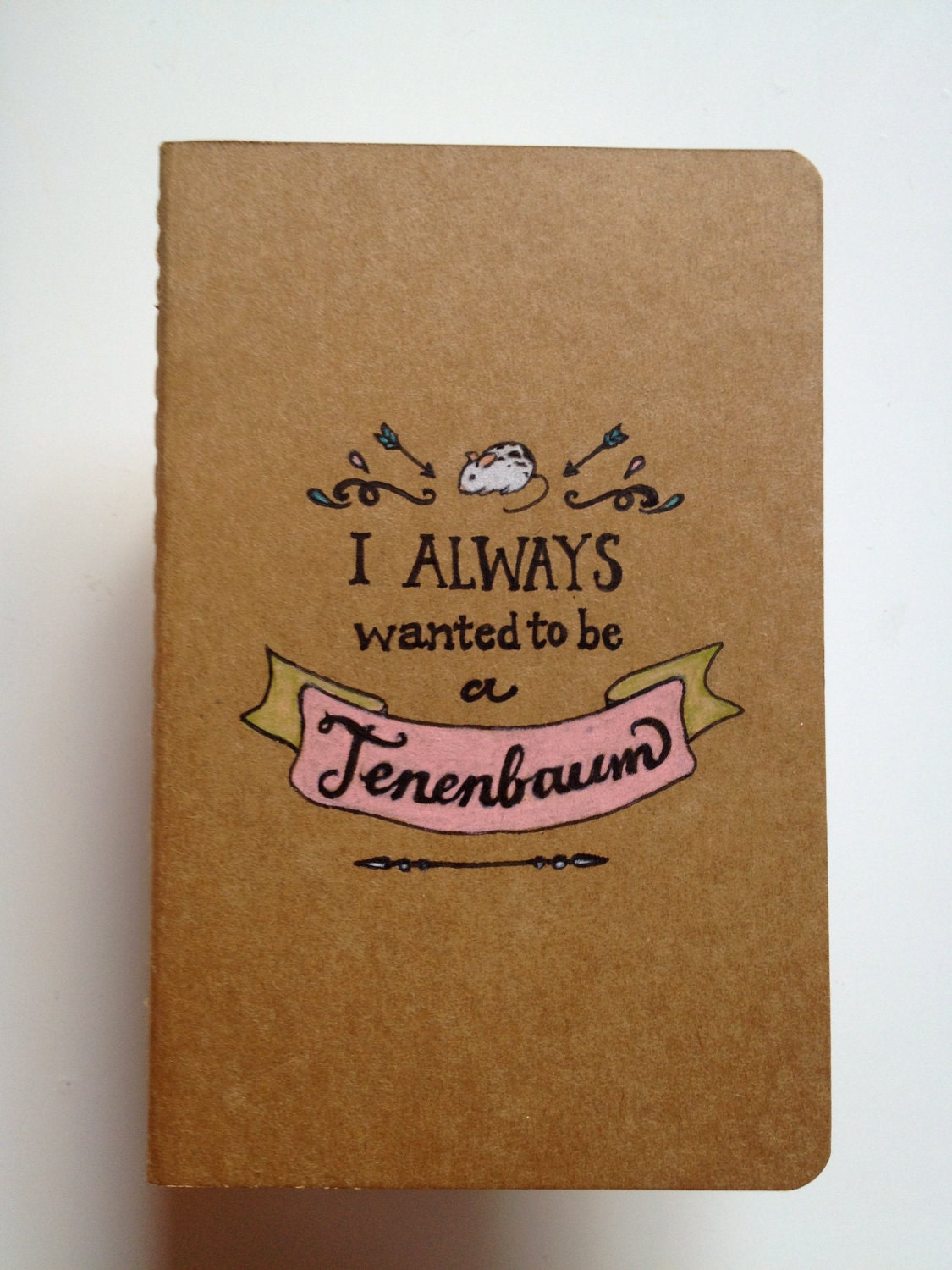 Royal Tenenbaums Moleskine Pocket Notebook