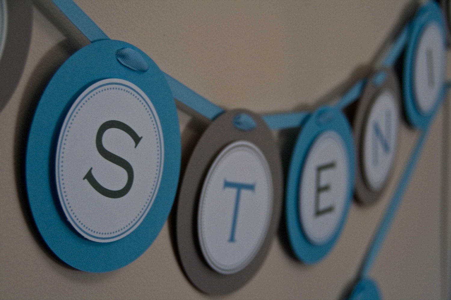 Baby Boy Baby Shower First Birthday Blue Banner : Little Boy Blue Birthday Banner by Belleza e Luce Il_170x135