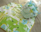Jumble Ball Sensory Baby Block & Security Blanket Gift Set - Baby Boy or Girl