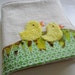 Quiet soft fabric baby activity book spring ducks bird owl bunny