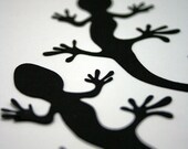 Lizards Die cuts Handmade Embellishments for Scrapbooks, Cards or Framing